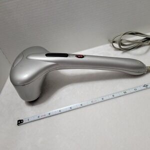 Homedics Model PA-MH Dual Pivoting Heads Percussion Hand Held‎ Massager *WORKS*